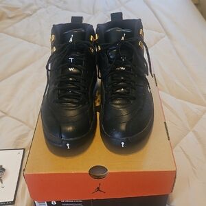 Jordan Black and Gold High-Top Sneakers. GUC with box. Make an offer.